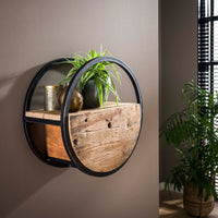 SNAKE Design shelf 165cm oak look bookcase with five shelves