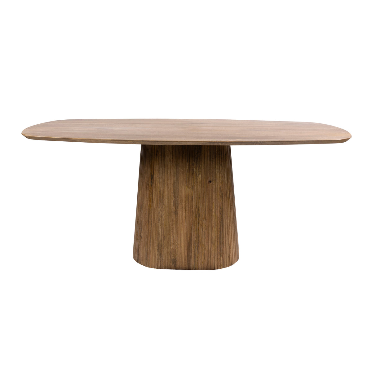 WAVE Centro Esstisch dänisch oval 180cm / Massiv Mango sand