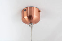 COPPER BALL Moderne Hängeleuchte 30cm kupfer Hängelampe höhenverstellbar