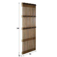 Garderobe Tweak hoch 14 Haken / Massiv Mango sand