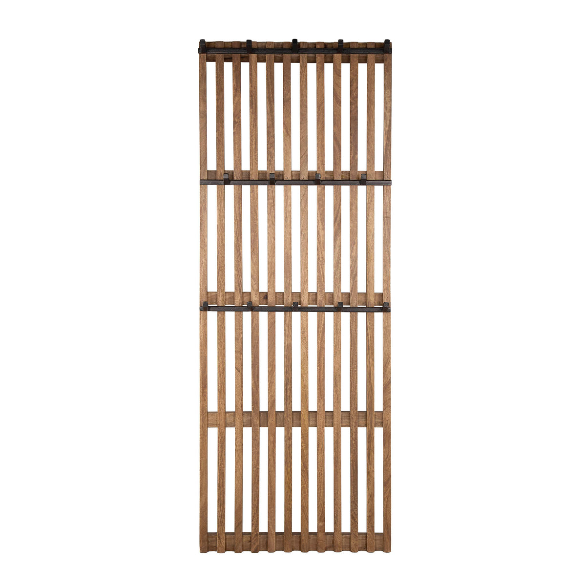 Garderobe Tweak hoch 14 Haken / Massiv Mango sand