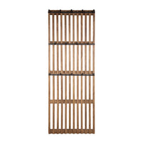 Garderobe Tweak hoch 14 Haken / Massiv Mango sand
