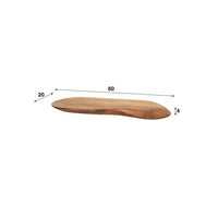 Wandregal Organic 60cm / Massiv Akazie