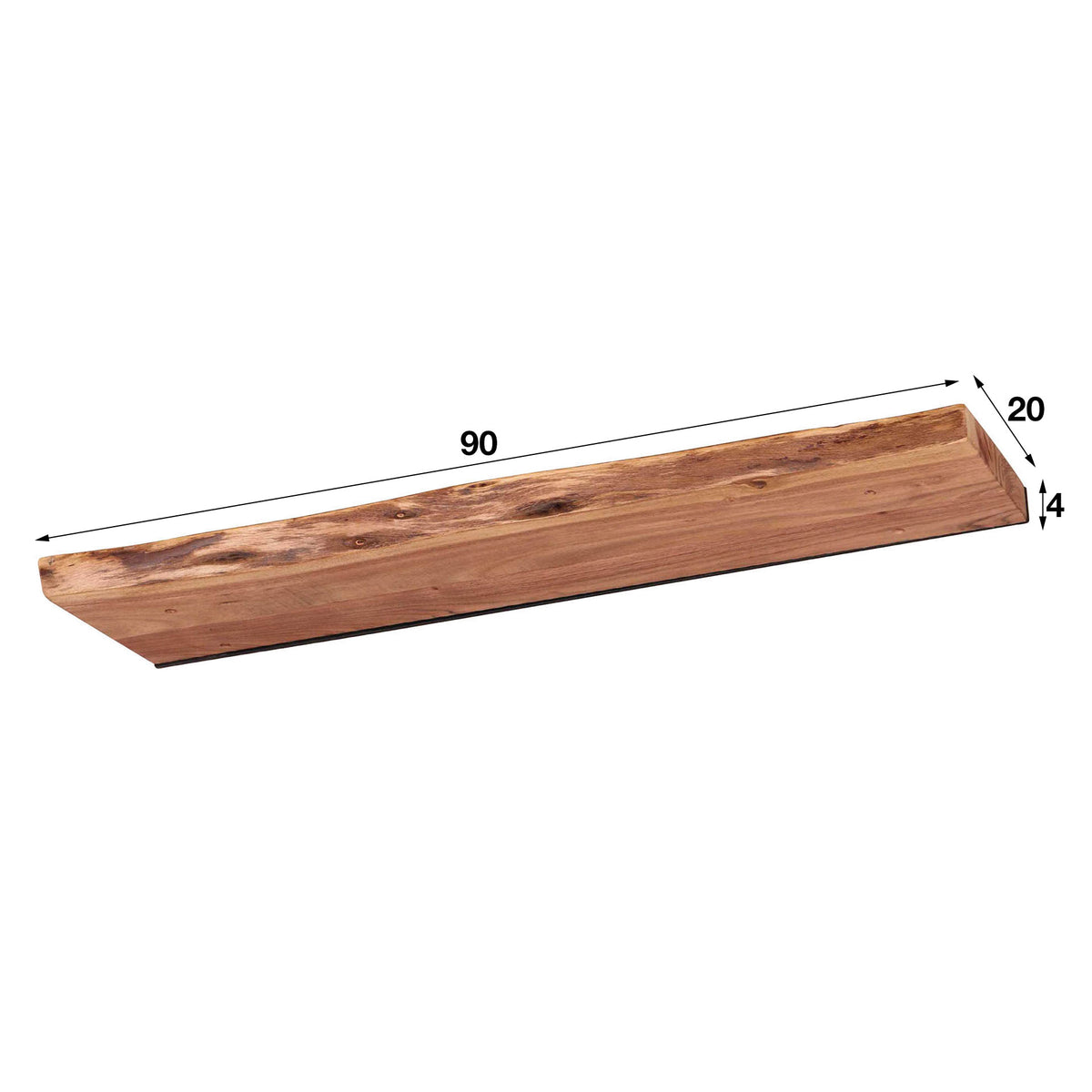 SNAKE Design shelf 165cm oak look bookcase with five shelves
