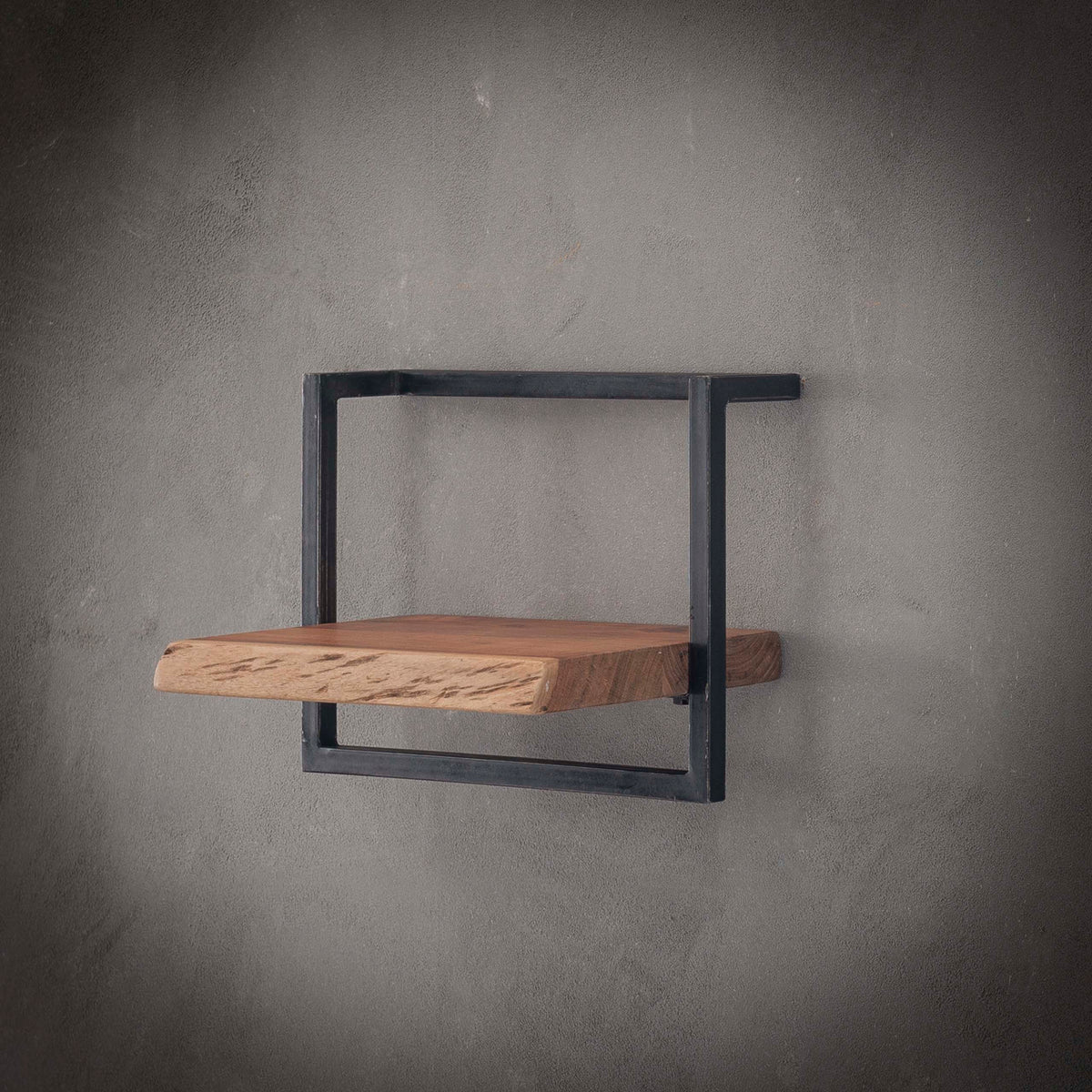 Wandregal Edge Frame / Massiv Akazie