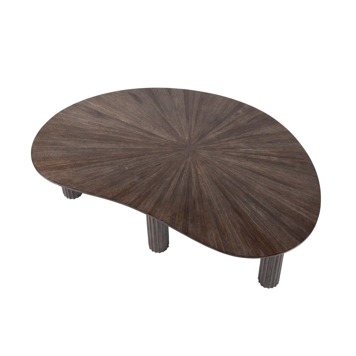 MAYA TEAK Couchtisch 110cm / Massiv Teak Espresso