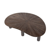 MAYA TEAK Couchtisch 110cm / Massiv Teak Espresso