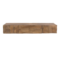 WAVE Design TV Board 160cm black mango solid wood