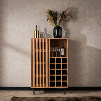 Weinschrank Slide / Massiv Akazie