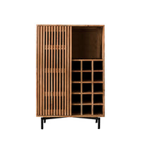 Weinschrank Slide / Massiv Akazie