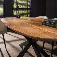 ARHUS SOLID Esstisch dänisch oval 180cm / Massiv Akazie