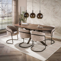 Esstisch Arhus Solid dänisch oval / Massiv Akazie