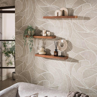 SNAKE Design shelf 165cm oak look bookcase with five shelves