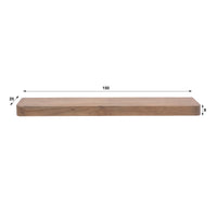 SNAKE Design shelf 165cm oak look bookcase with five shelves