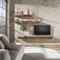 SNAKE Design shelf 165cm oak look bookcase with five shelves