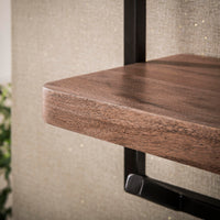 Garderobe Air Pure 6 Haken / Massiv Akazie braun