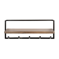Garderobe Air Pure 6 Haken / Massiv Akazie braun