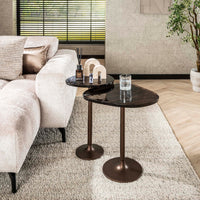 Beistelltisch Eclipse mittel / Antikkupfer / Antikgold