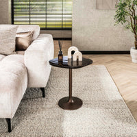 Beistelltisch Eclipse niedrig / Antikkupfer / Antikgold