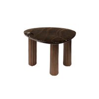 ARCHITECTURE Industrial coffee table 100cm oiled oak black frame