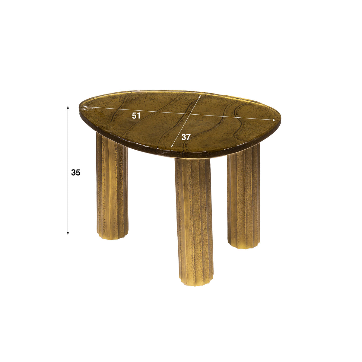 ARCHITECTURE Industrial coffee table 100cm oiled oak black frame