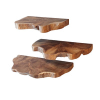 SNAKE Design shelf 165cm oak look bookcase with five shelves