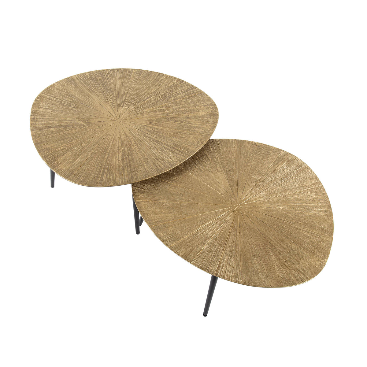 ARCHITECTURE Industrial coffee table 100cm oiled oak black frame