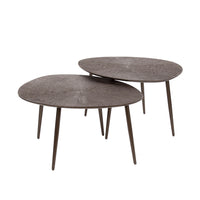 ARCHITECTURE Industrial coffee table 100cm oiled oak black frame