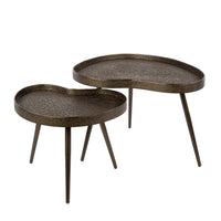 ARCHITECTURE Industrial coffee table 100cm oiled oak black frame