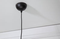 COCOONING M Filigree hanging lamp 35cm black ball light