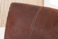 SAMSON Freischwinger Stuhl Edelstahlrahmen mit Komfortgriff