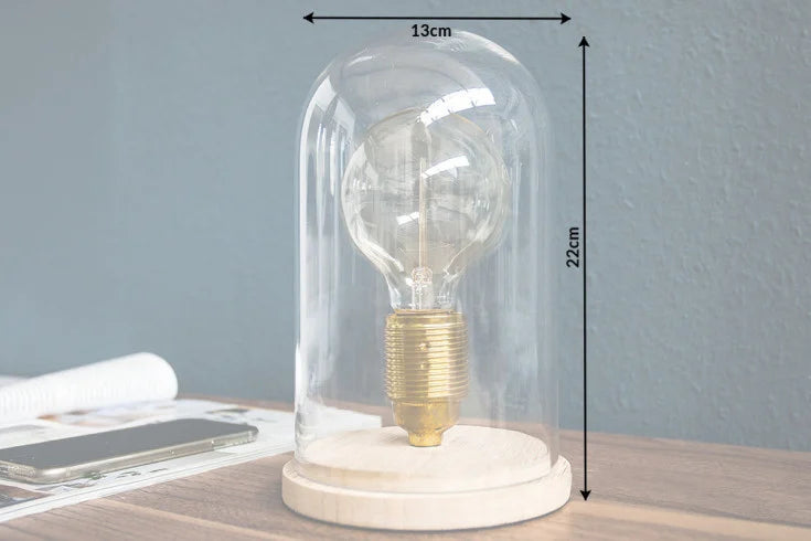 EDISON Industrial table lamp 22cm bulb table lamp