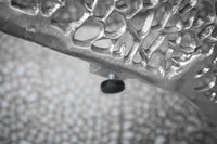 LEAF Filigraner Couchtisch 80cm Metall handmade Blatt-Design