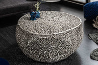 LEAF Filigraner Couchtisch 80cm Metall handmade Blatt-Design