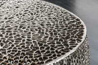 LEAF Filigraner Couchtisch 80cm Metall handmade Blatt-Design
