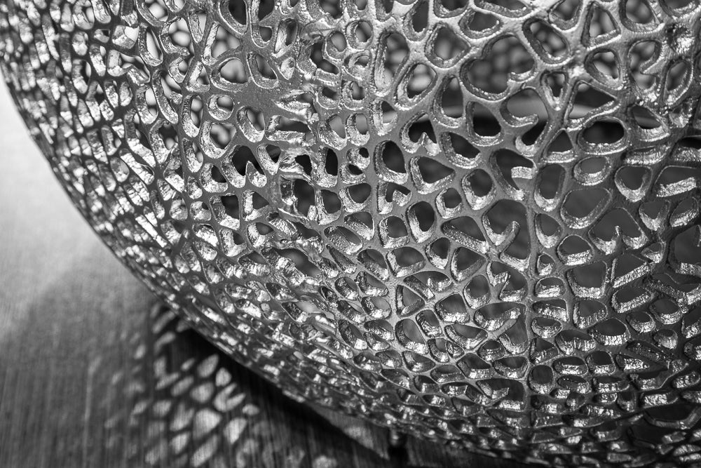 LEAF Filigraner Couchtisch 80cm Metall handmade Blatt-Design