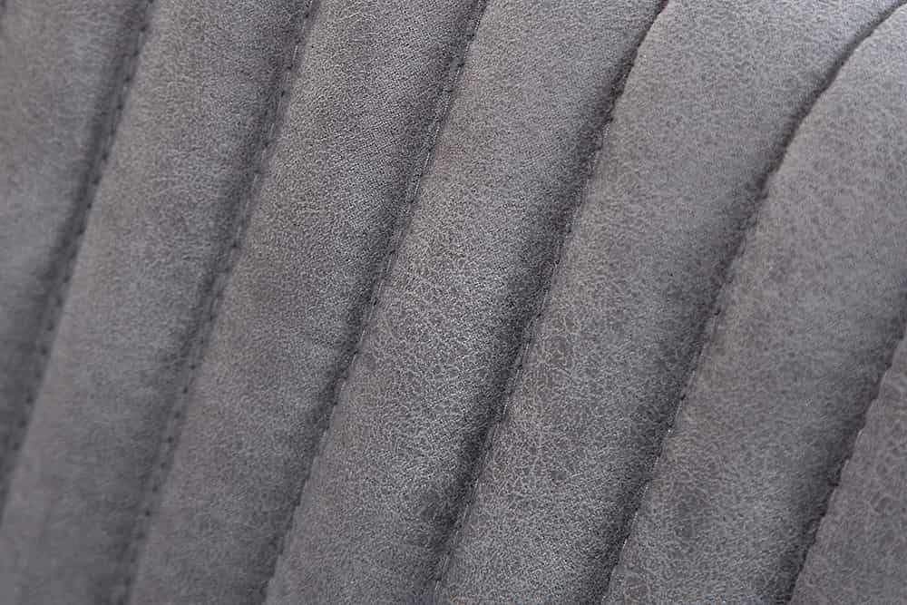 BIG ASTON Moderner Freischwinger Armlehnenstuhl Federkern Eisengestell