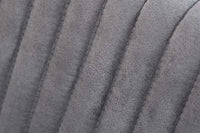 BIG ASTON Moderner Freischwinger Armlehnenstuhl Federkern Eisengestell