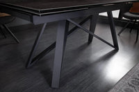 ATLAS extendable dining table 180-220-260cm graphite ceramic made in Italy