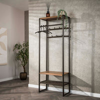 Garderobenmöbel Luno / Drift brown