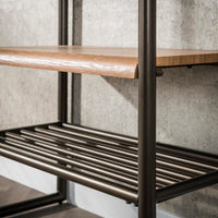 Garderobenmöbel Luno / Drift brown