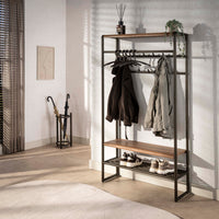 Garderobenmöbel Luno / Drift brown