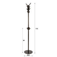 TREE NATURE Solid coat rack 170cm natural wood clothes rack