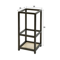 Schirmständer Terra Quadrat / Drift brown