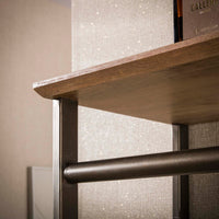 Garderobe Bruno 6 Haken / Drift brown