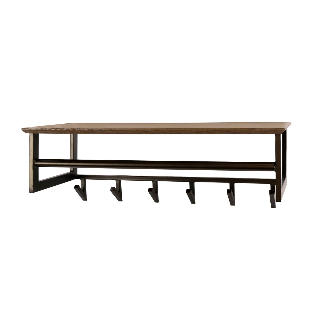 Garderobe Bruno 6 Haken / Drift brown