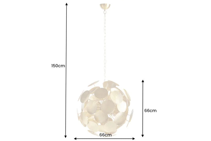 INFINITY HOME Moderne Design Hängeleuchte 65cm gold Pendelleuchte