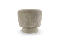 BOSSA NOVA Drehbarer Design Sessel 80cm Bouclé