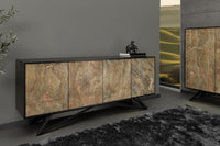 AMAZONAS solid sideboard 160cm mango wood natural front design