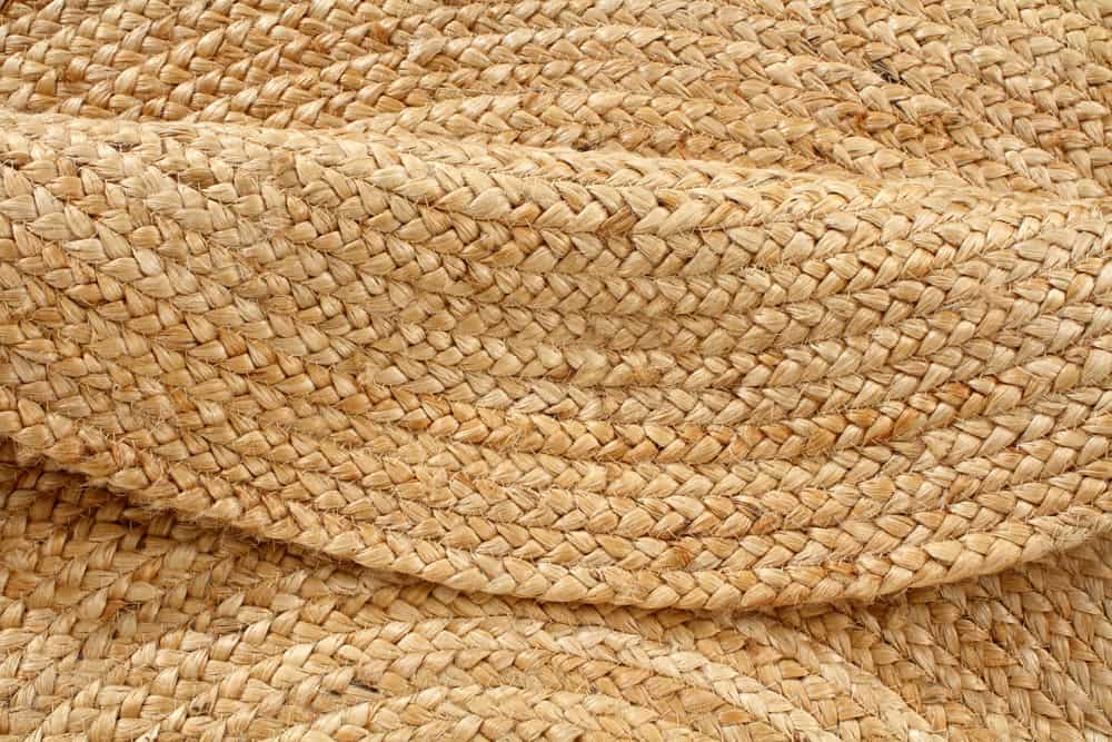 Runder Teppich PURE NATURE 150cm Jute handgewebt Flachgewebe